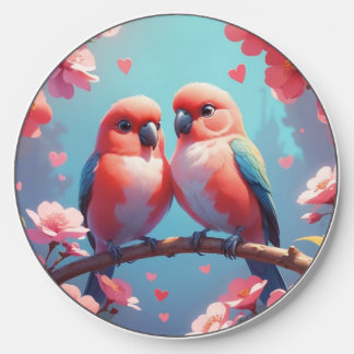 Lovebird design wireless charger