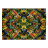 Lovebird feather kaleidoscope (Front Horizontal)