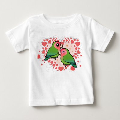 Lovebird Love Heart Baby T-Shirt