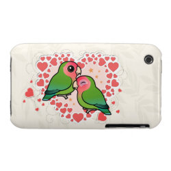 Lovebird Love Heart Case-Mate iPhone 3G/3GS Barely There Case