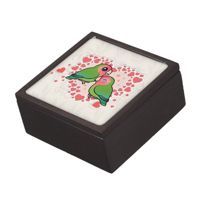 Lovebird Love Heart Gift Box (Side)