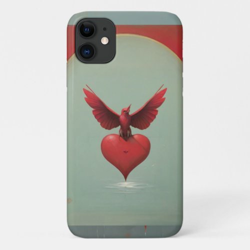 Lovebird Serenade iPhone 11 Case
