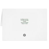 lovebirds cards (Back Horizontal)