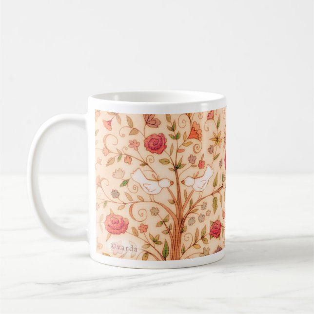 lovebirds coffee mug (Left)