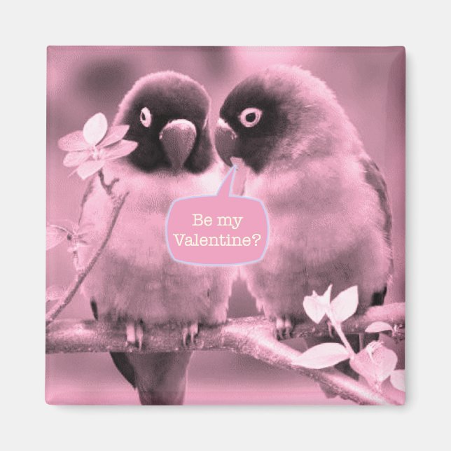 Lovebirds Magnet (Front)