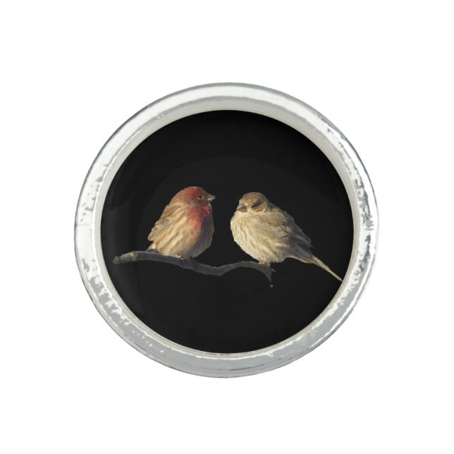 Lovebirds Ring (Front)