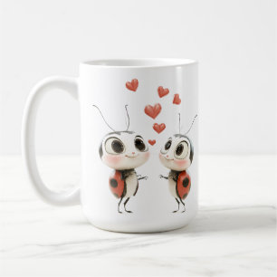 💕 Lovebug Ladybug Mug – Cute & Cozy Sips!