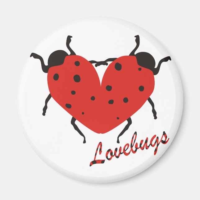 Lovebugs Magnet (Front)