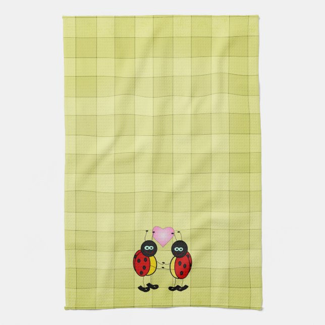 Lovebugs Picnic Towel (Vertical)
