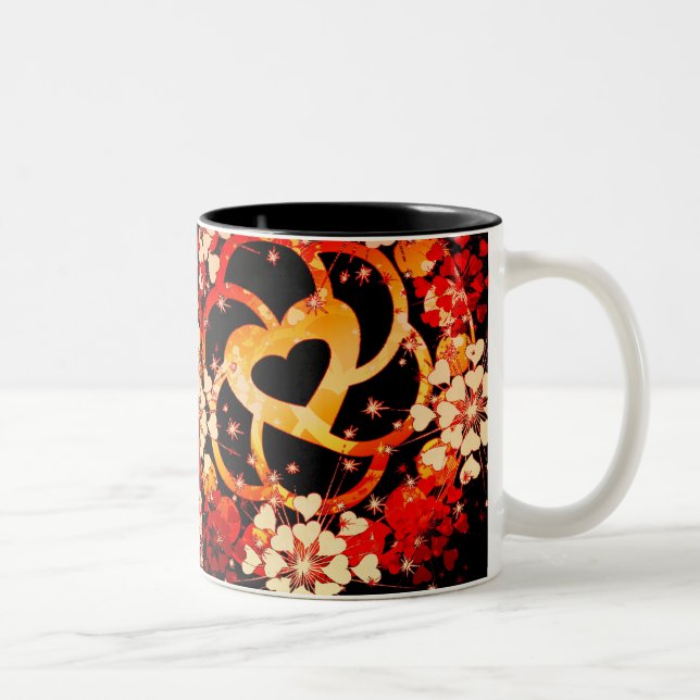 LoveCircler Mug/Drinkwares Two-Tone Coffee Mug (Right)