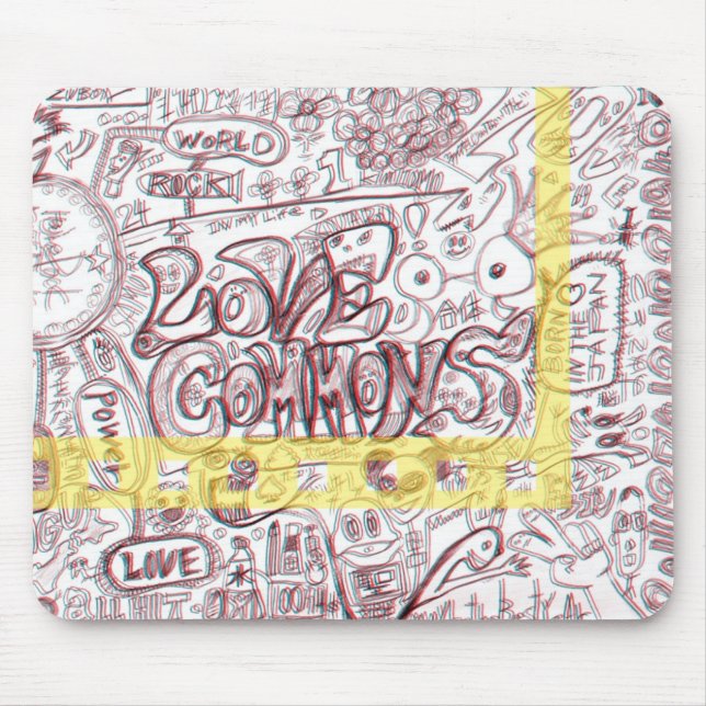 LOVECOMMONS Mouse Pad (Front)