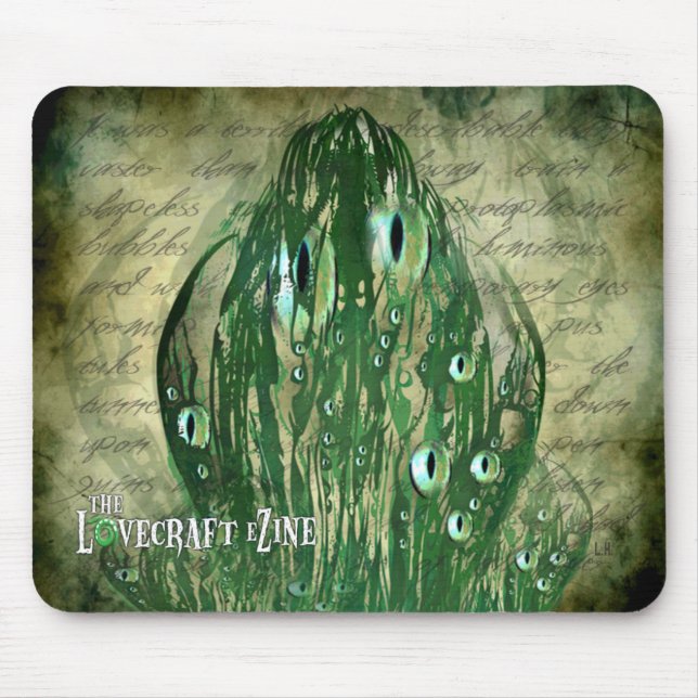 Lovecraft eZine Shoggoth Mousepad (Front)