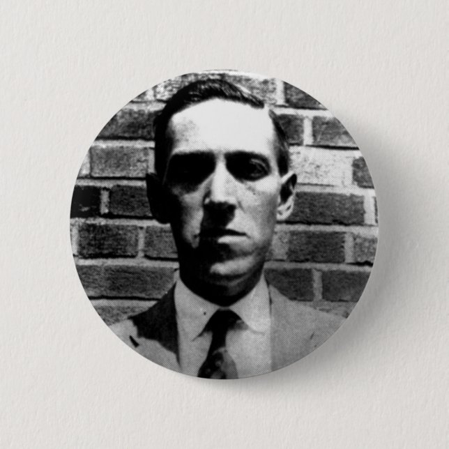 Lovecraft Pinback Button (Front)