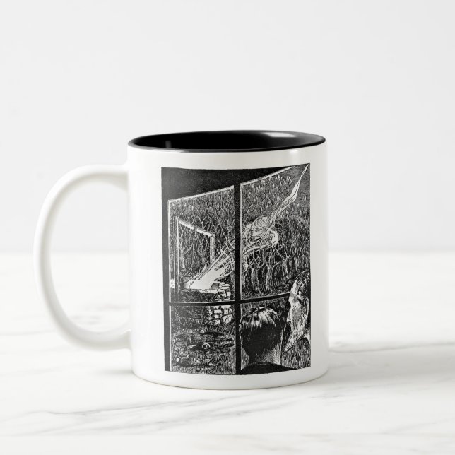 lovecraft Two-Tone coffee mug (Left)