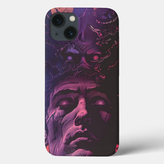 Lovecraftian Dark Fantasy Case-Mate iPhone Case (Back)