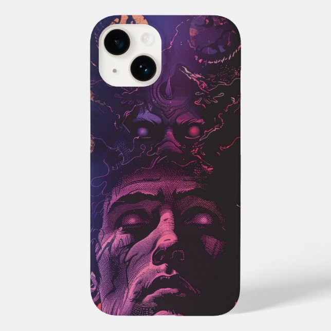 Lovecraftian Dark Fantasy Case-Mate iPhone Case (Back)