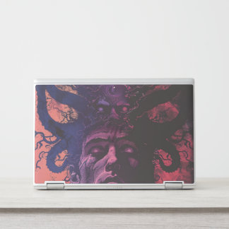 Lovecraftian Dark Fantasy HP Laptop Skin