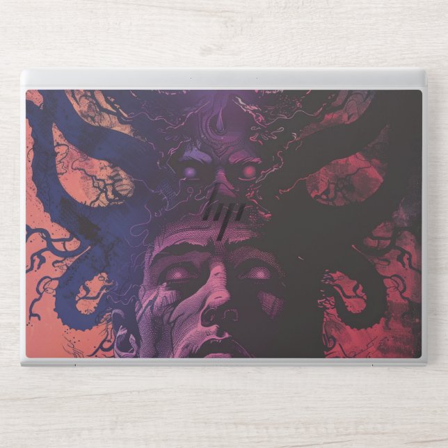 Lovecraftian HP Laptop Skin (Front)