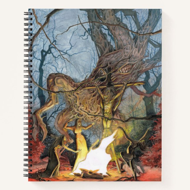Lovecraftian Spiral Notebook (Front)