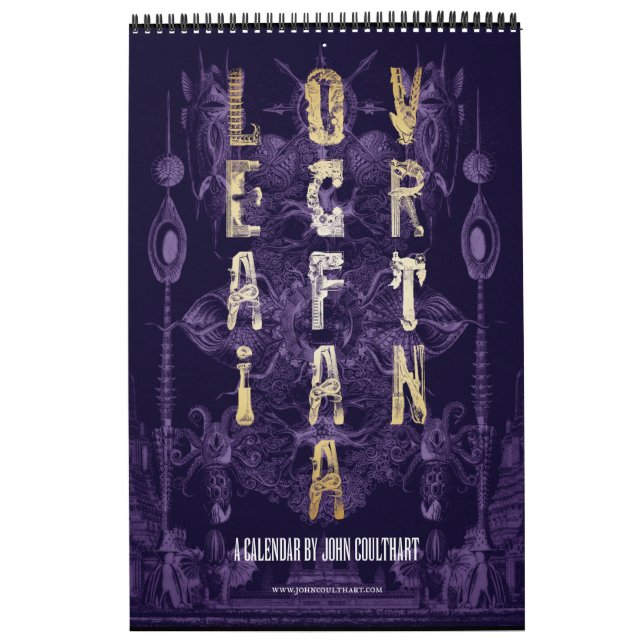 Lovecraftiana Calendar (Cover)