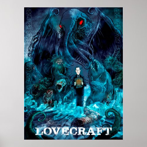 Lovecrafts creations poster