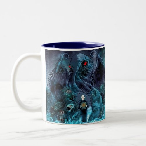 Lovecrafts creatures coffee mug