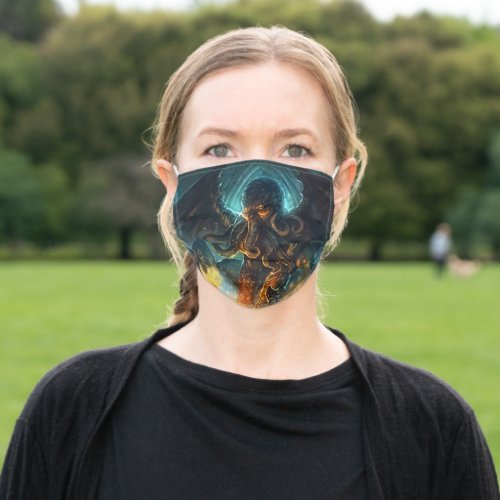 Lovecrafts Cthulhu face mask