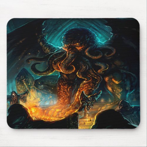 Lovecrafts Cthulhu mouse pad