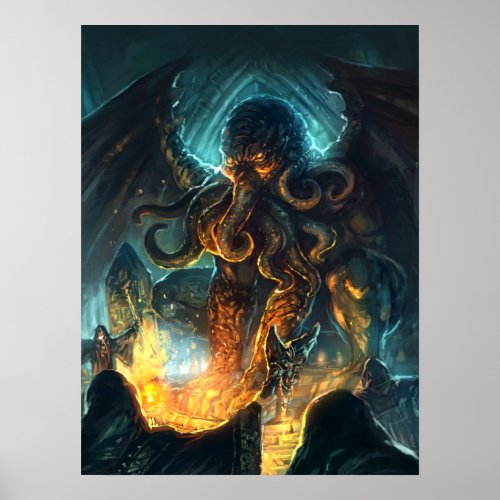 Lovecrafts Cthulhu poster