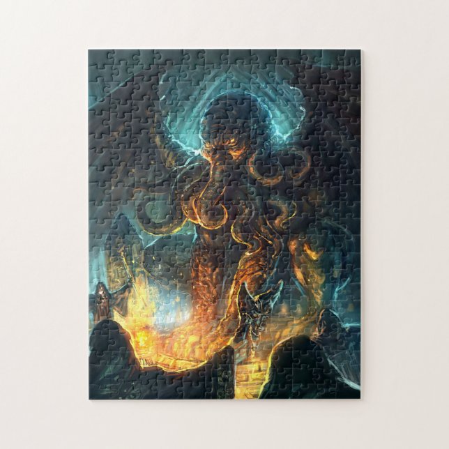 Lovecraft's Cthulhu puzzle (Vertical)