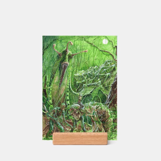 Lovecraft's Design Holder (Woodblock)