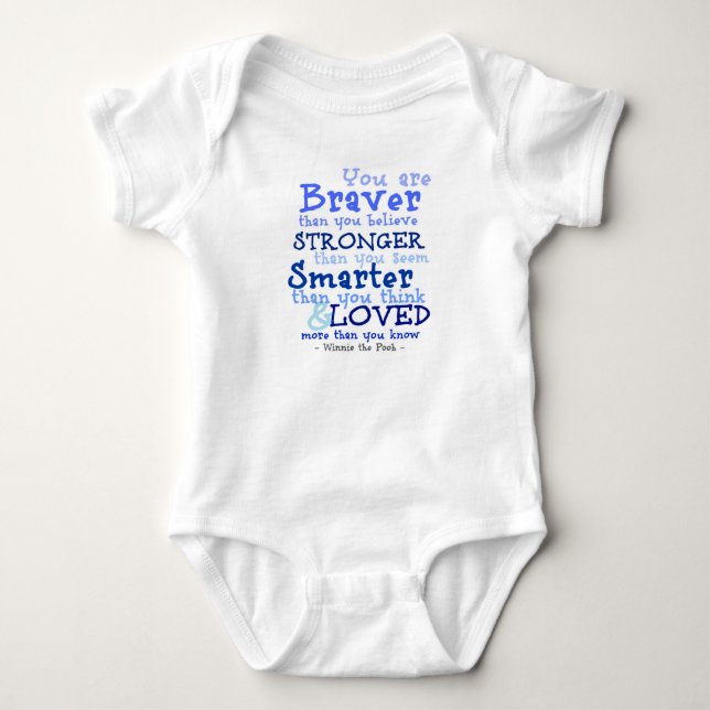 Loved baby boy bodysuit (Front)
