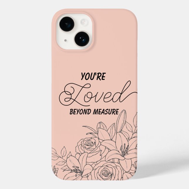 Loved beyond measure  Case-Mate iPhone case (Back)