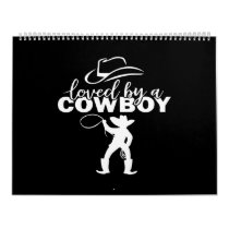 loved by a cowboy calendar