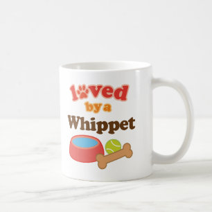 Loved By A Whippet (Dog Breed) Coffee Mug