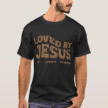 Loved By Jesus - Christian Streetwear Provision Of T-Shirt