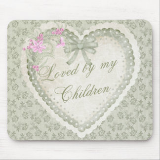Loved By My Children Mousepad