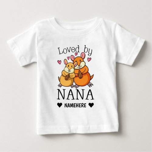 Loved by Nana Baby T_Shirt