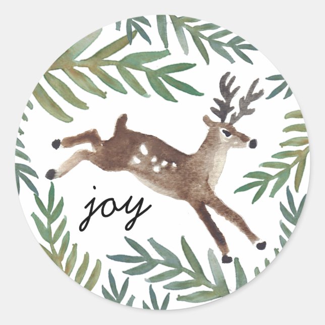 Loved Dearly Classic Round Sticker (Front)