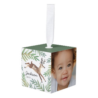 Loved Dearly Photo Keepsake Ceramic Ornament