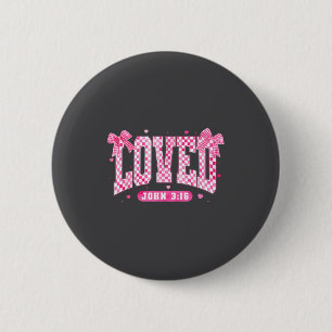 Loved John 3 16 Christian Loves Valentine's Day Go Button