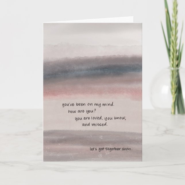 Loved & Missed Card (Front)