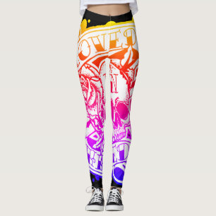 Loved N Hated logo Leggings