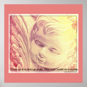 Loved One Memorial Poster by Carol Zeock
