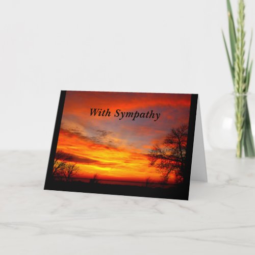 Loved One Welcomed Into Heaven Sympathy Card