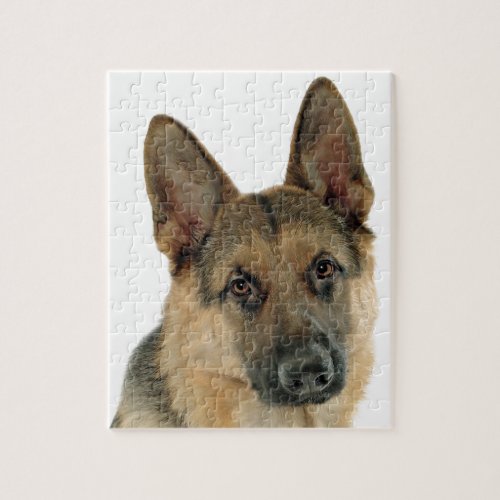 Loved  Protected by a German Shepherd Jigsaw Puzzle