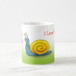 Loved Snail With Big Heart Coffee Mug at Zazzle