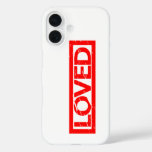 Loved Stamp iPhone 16 Case