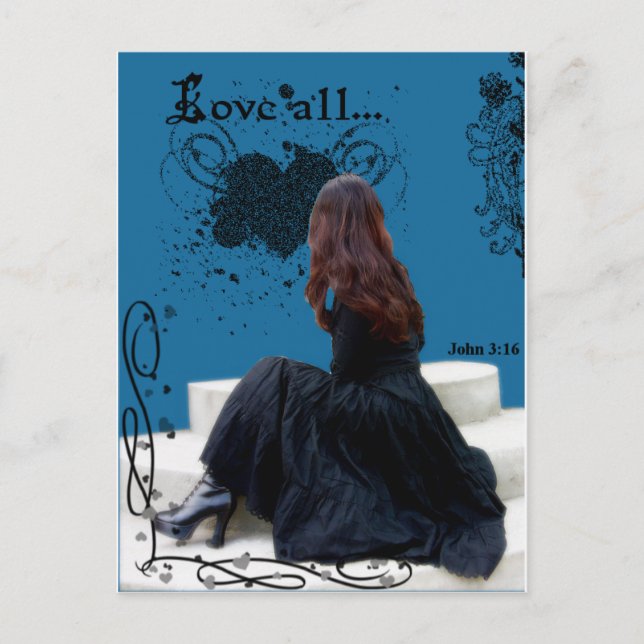 Loved the World Postcard (Front)