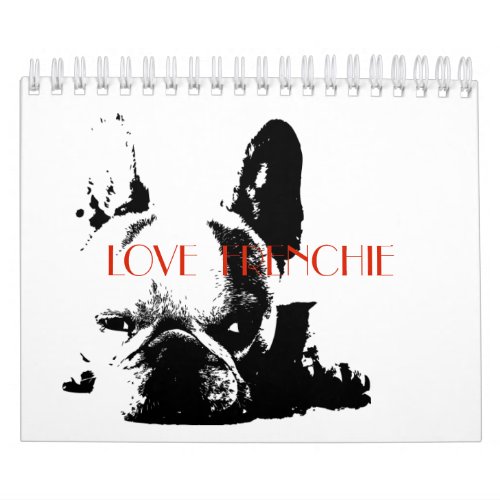 LoveFrenchie Calendar